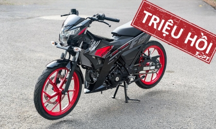 Thế giới 2 bánh: Triệu hồi Suzuki Satria vì nguy cơ rò rỉ nhiên liệu từ bình xăng